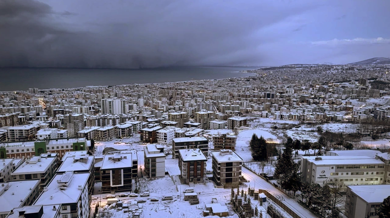 Samsun'da Kar Yağışı Ne Zaman Bitecek? Samsun Hava Durumu