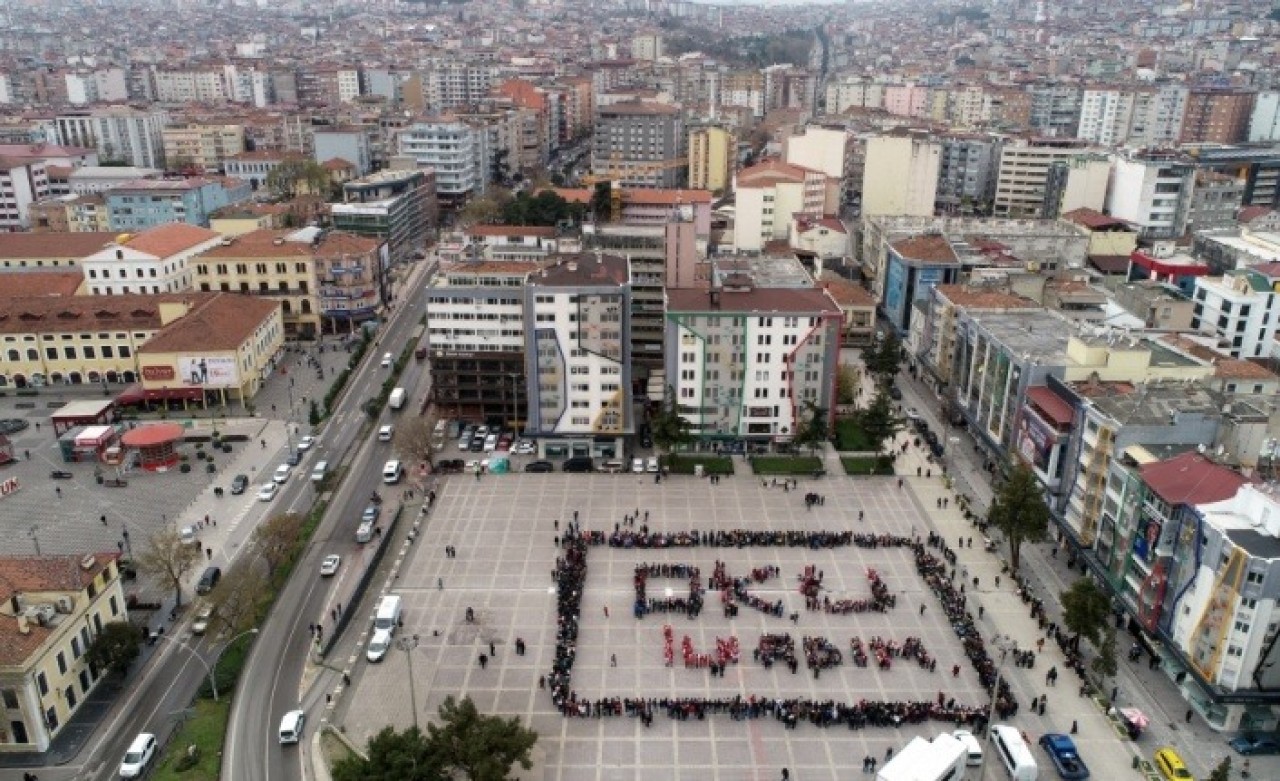 1919 öğrenciden Oku İlkadım koreografisi