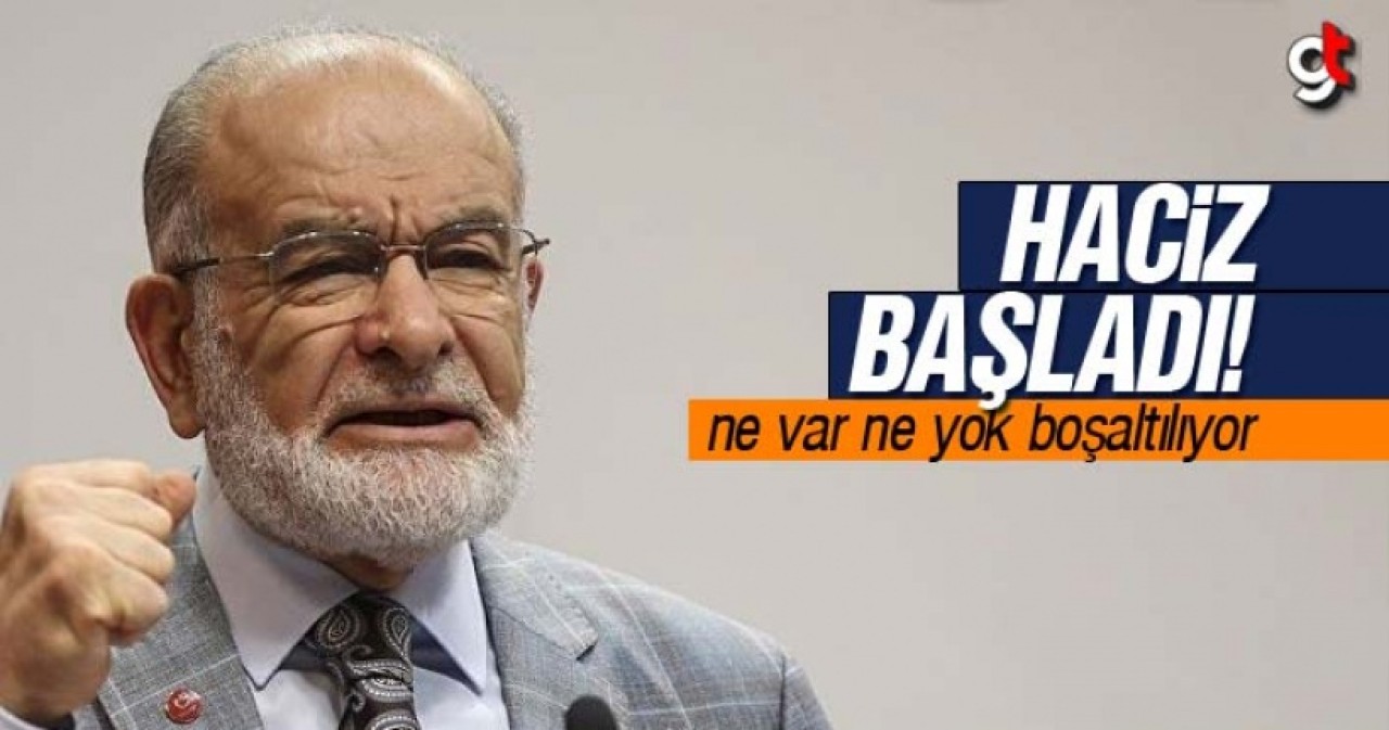 Saadet Partisi&#039;nde Haciz Başladı