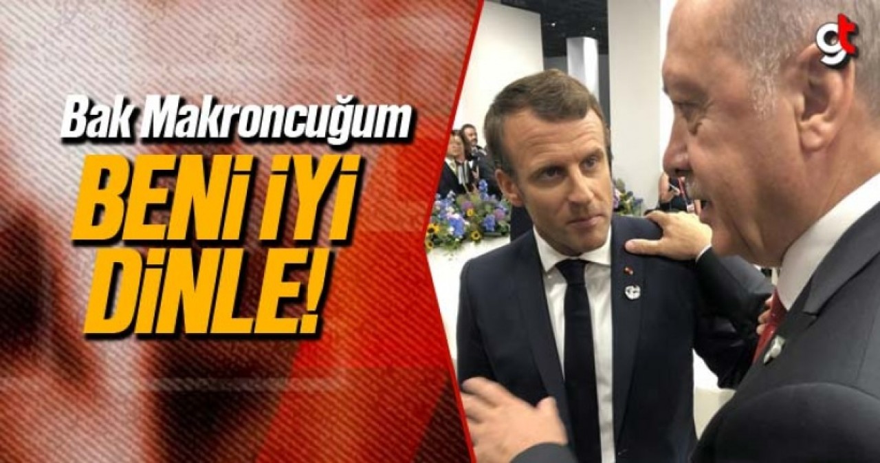 Erdoğan&#039;dan Macron&#039;a tarihi ayar