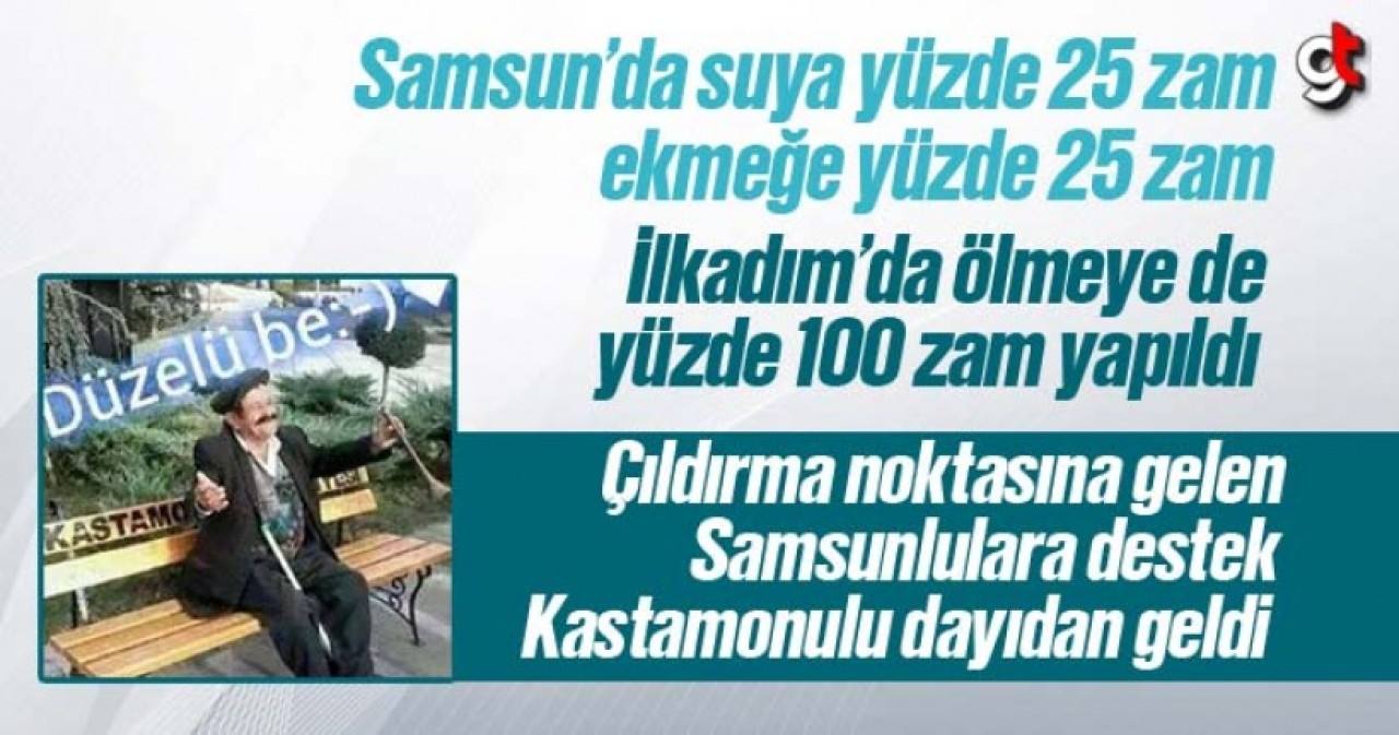 Samsunlu Vatandaşlara ‘Düzelü Be’ Tesellisi