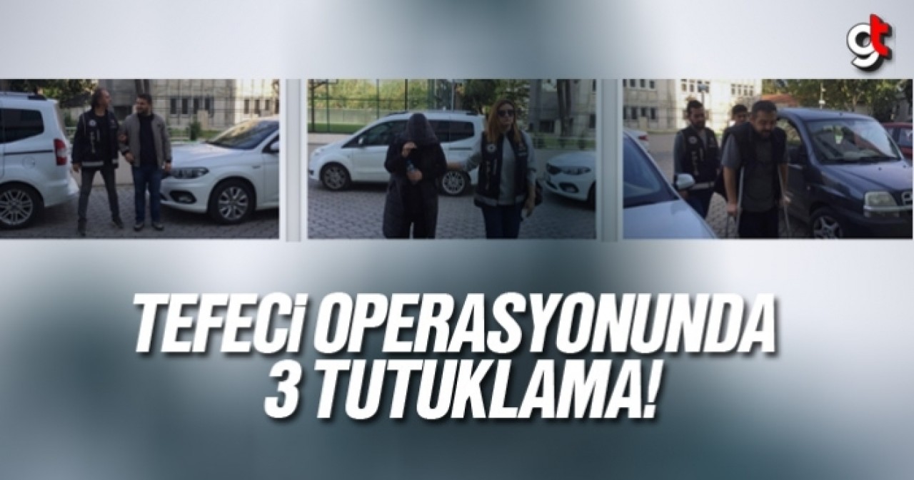 Samsun&#039;da tefeci operasyonunda 3 tutuklama