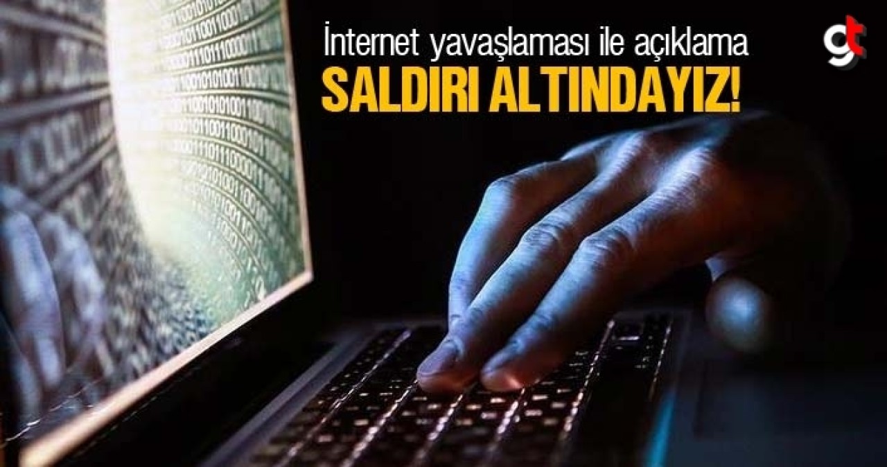 İnternet çöktü, siber saldırı altındayız