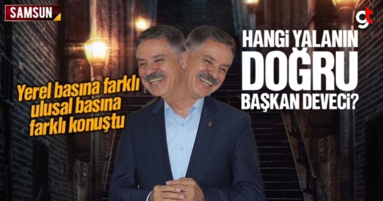 Hangi yalanın doğru Başkan Deveci?