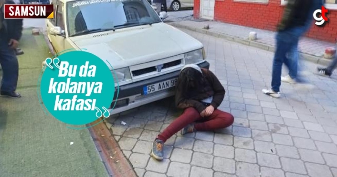 Samsun&#039;da kolanya içen kadın komaya girdi