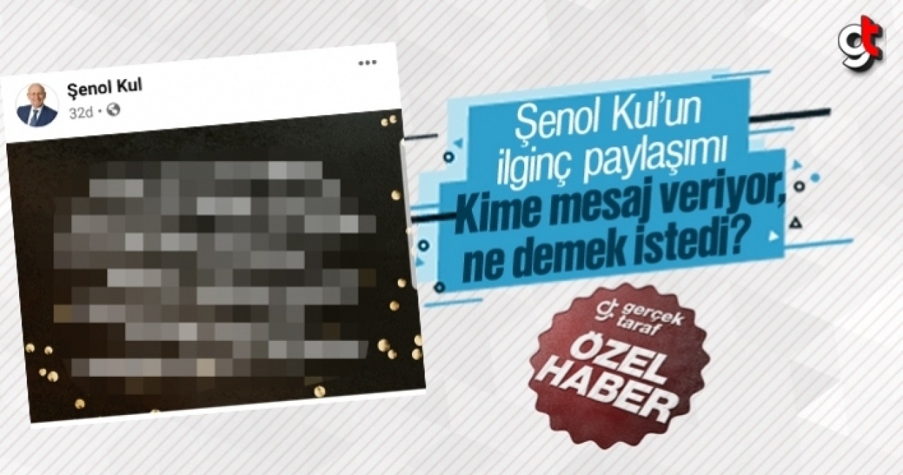 Şenol Kul, ne demek istedi?