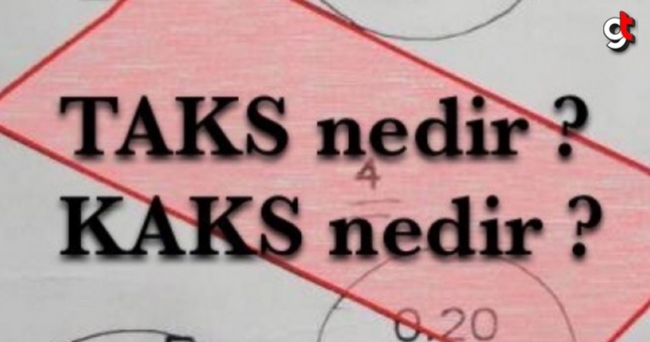 TAKS KAKS Nedir Emsal Ne Demek?