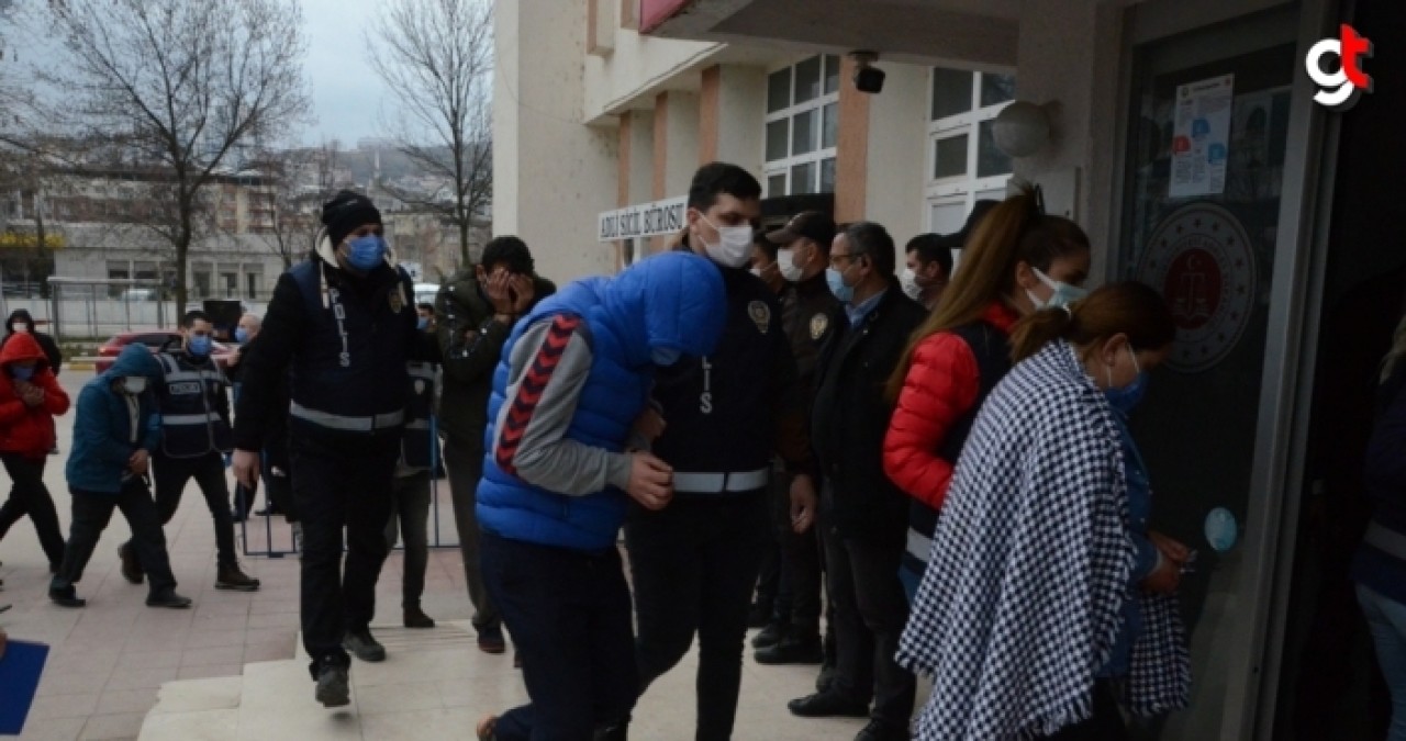 Ordu&#039;da fuhuş operasyonunda 12 kişi yakalandı