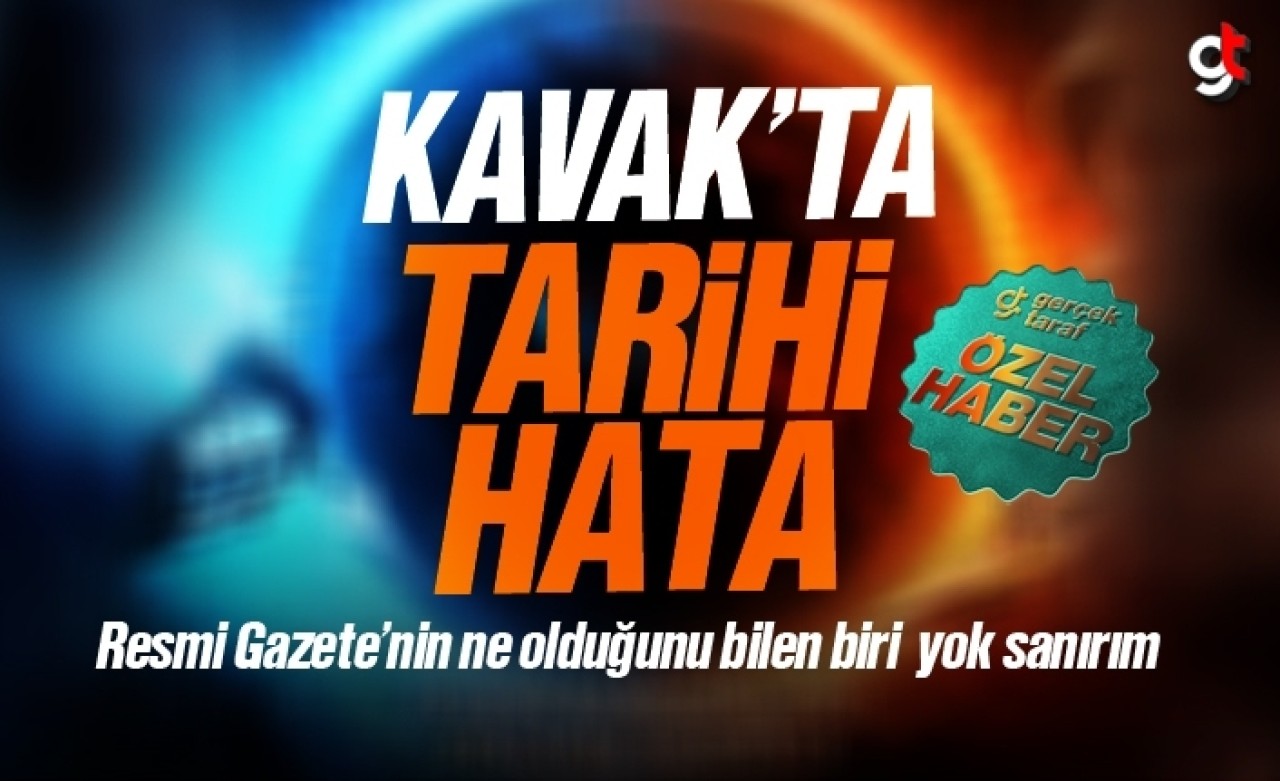 Kavak’ta Tarihi Hata