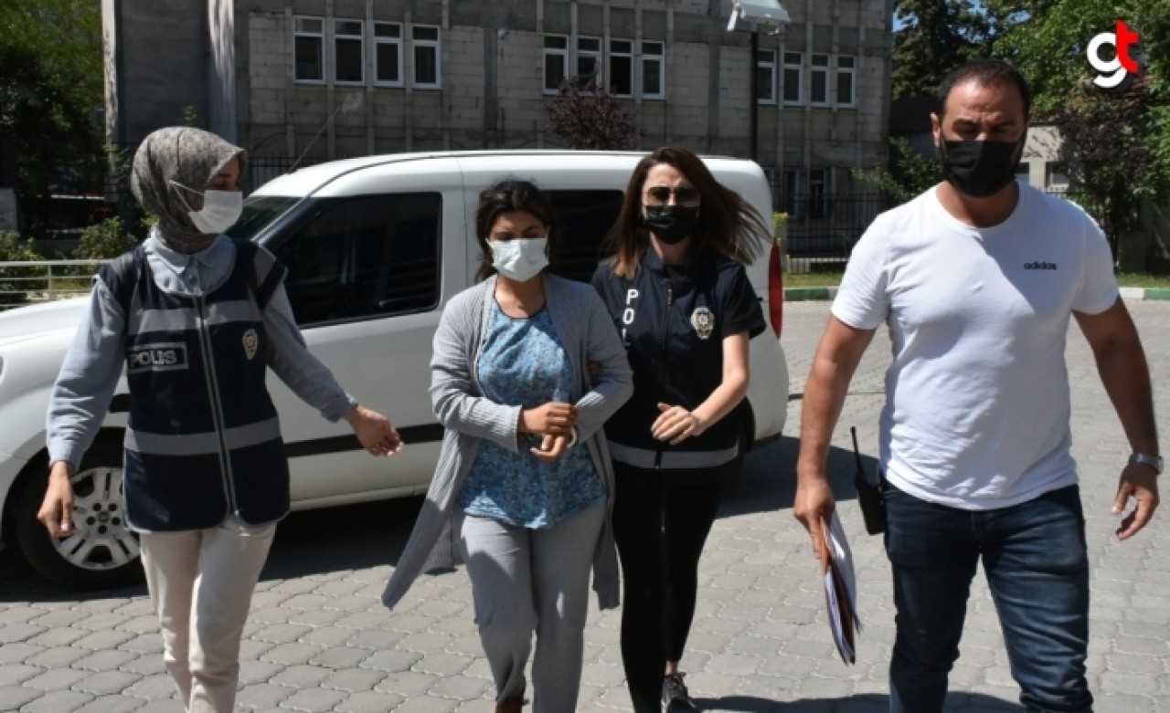 Samsun&#039;da polis eşini öldüren kadın tutuklandı