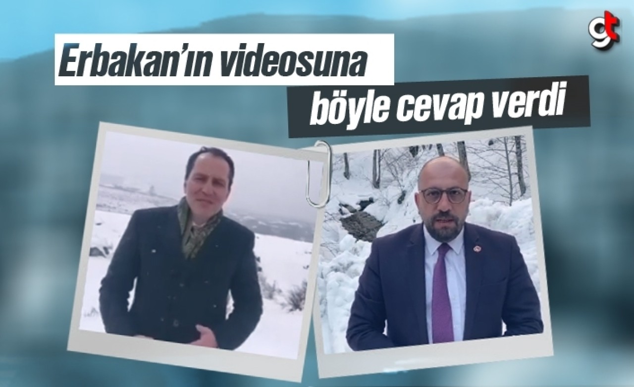 Erbakan&#039;ın videosuna, böyle cevap verdi