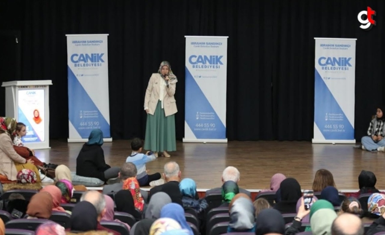 Canik&#039;te Merve Gülcemal konferansı