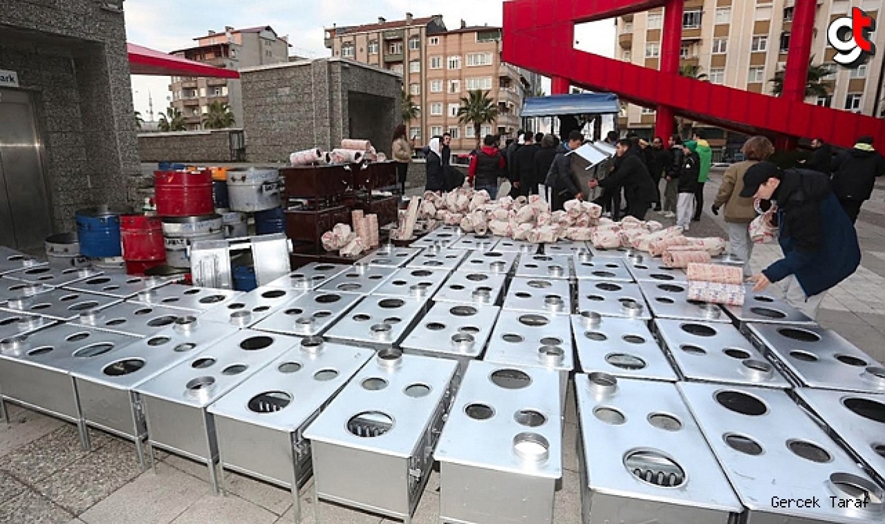 Canik'ten depremzedelerin içini ısıtacak yardım