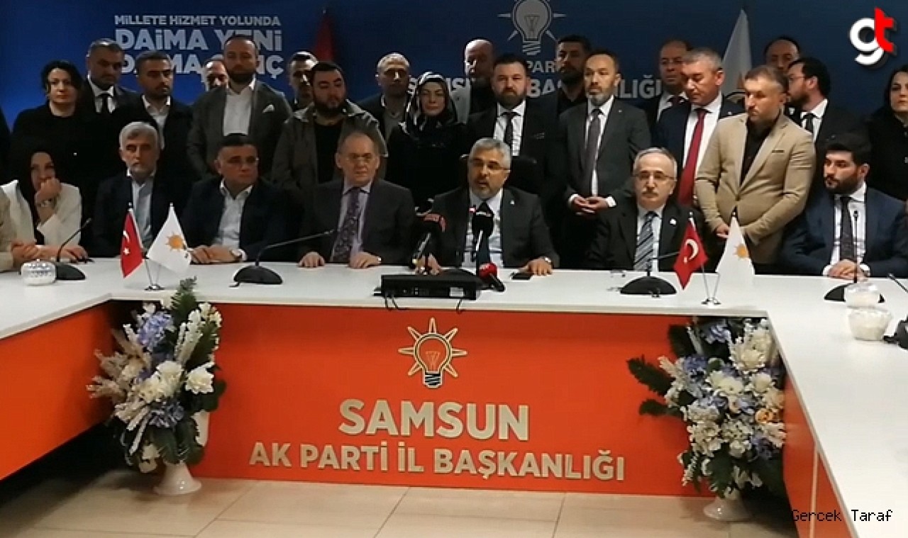 AK Parti Samsun İL Başkanı Ersan Aksu istifa etti