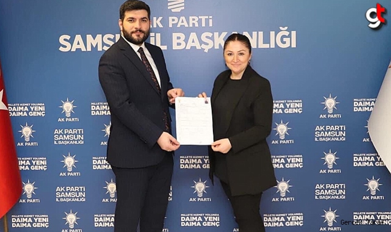 Melike Aktel Karaçor, AK Parti Samsun Miletvekili Aday Adayı oldu