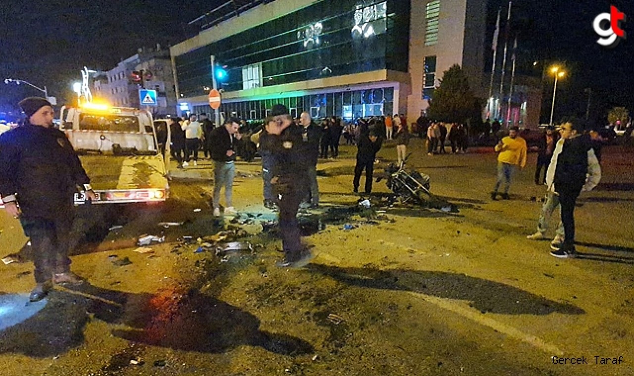 Samsun Atakum'da motosikletli polis ile çekici araç çarpıştı, polis memuru şehit oldu