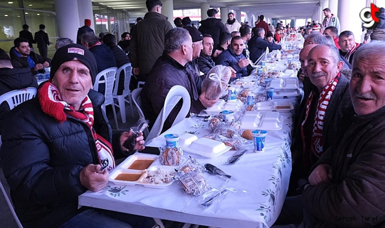 Tekkeköy Belediyesi, Samsunspor taraftarına iftar verdi