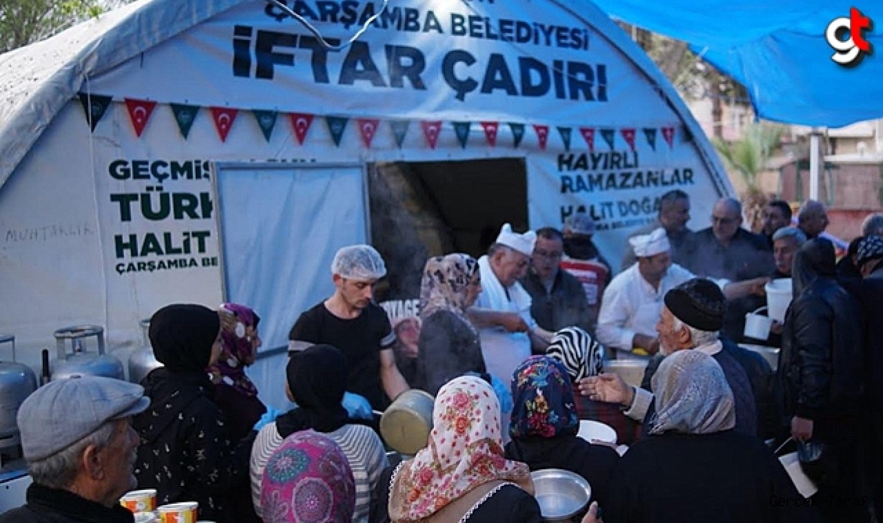 Çarşambalılardan 2 bin kişiye iftar