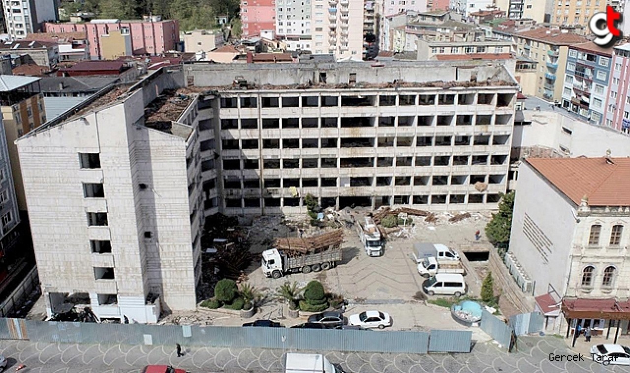 Samsun Büyükşehir Belediye binası yıkıldıktan sonra böyle görünecek