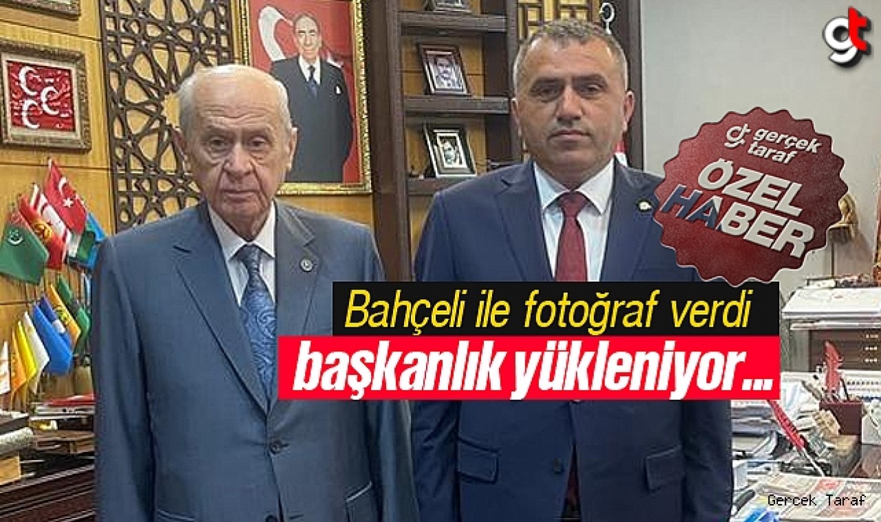 Burhan Mucur, Devlet Bahçeli ile fotoğraf verdi