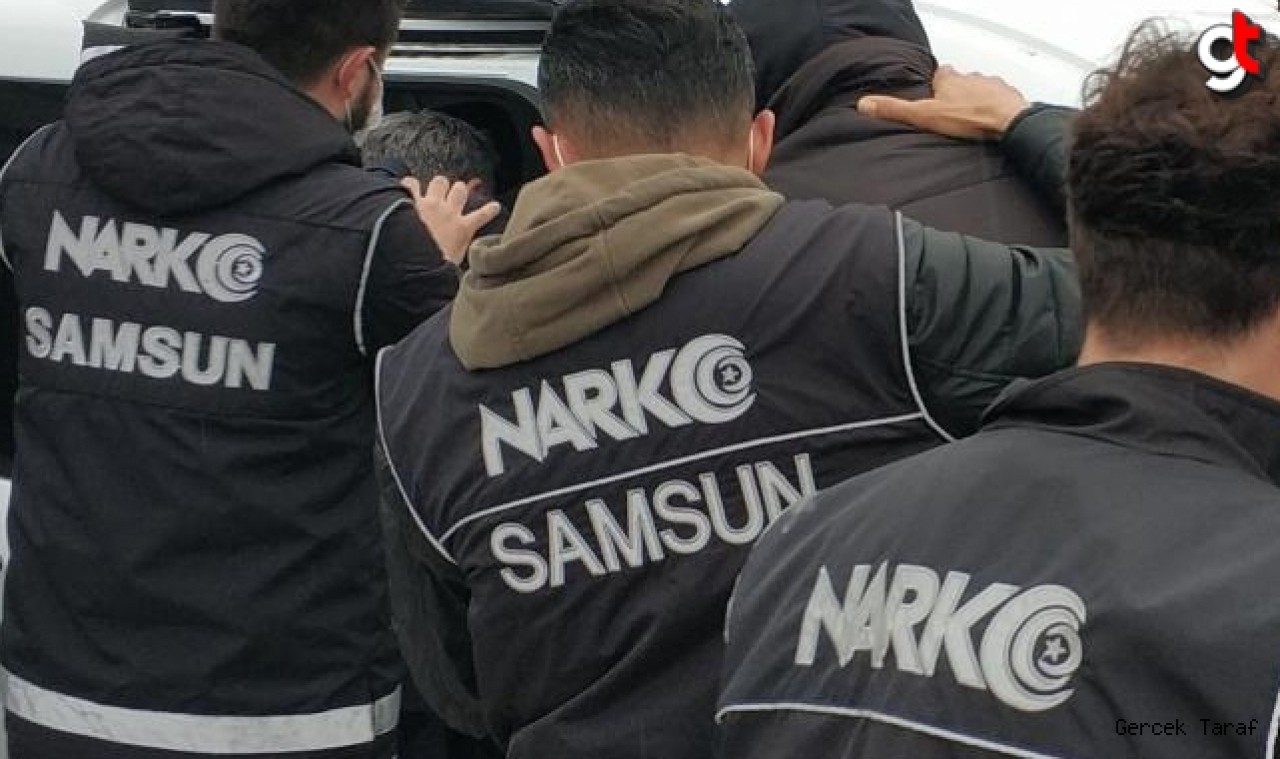 Samsun'da 6 kişi uyuşturucu ticaretinden yakalandı