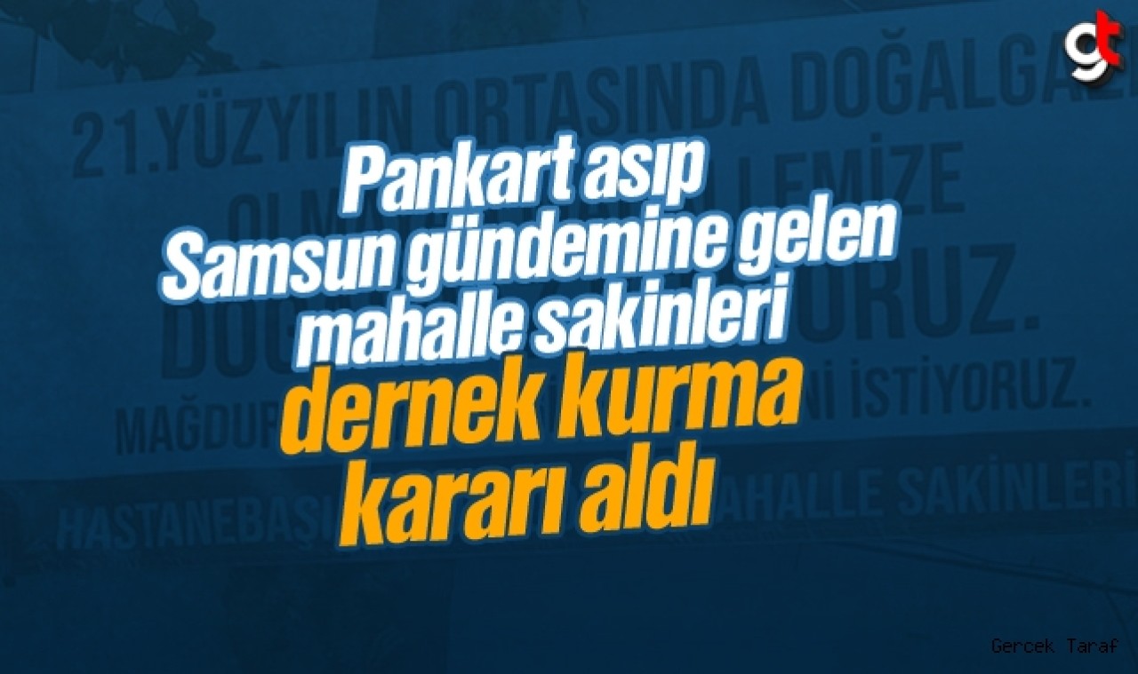 Kentsel dönüşüm için dernek kuruyorlar