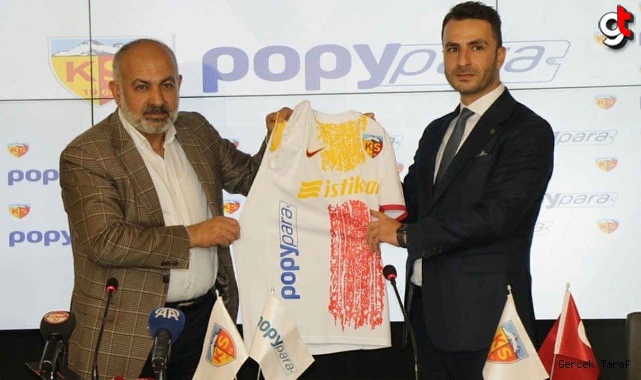 Popy Para Türk Futbolunun Yanında! Kayserispor'a sponsorluk anlaşması imzalandı