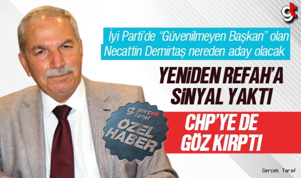 Sürekli parti değiştiren Necattin Demirtaş nereden aday olacak?