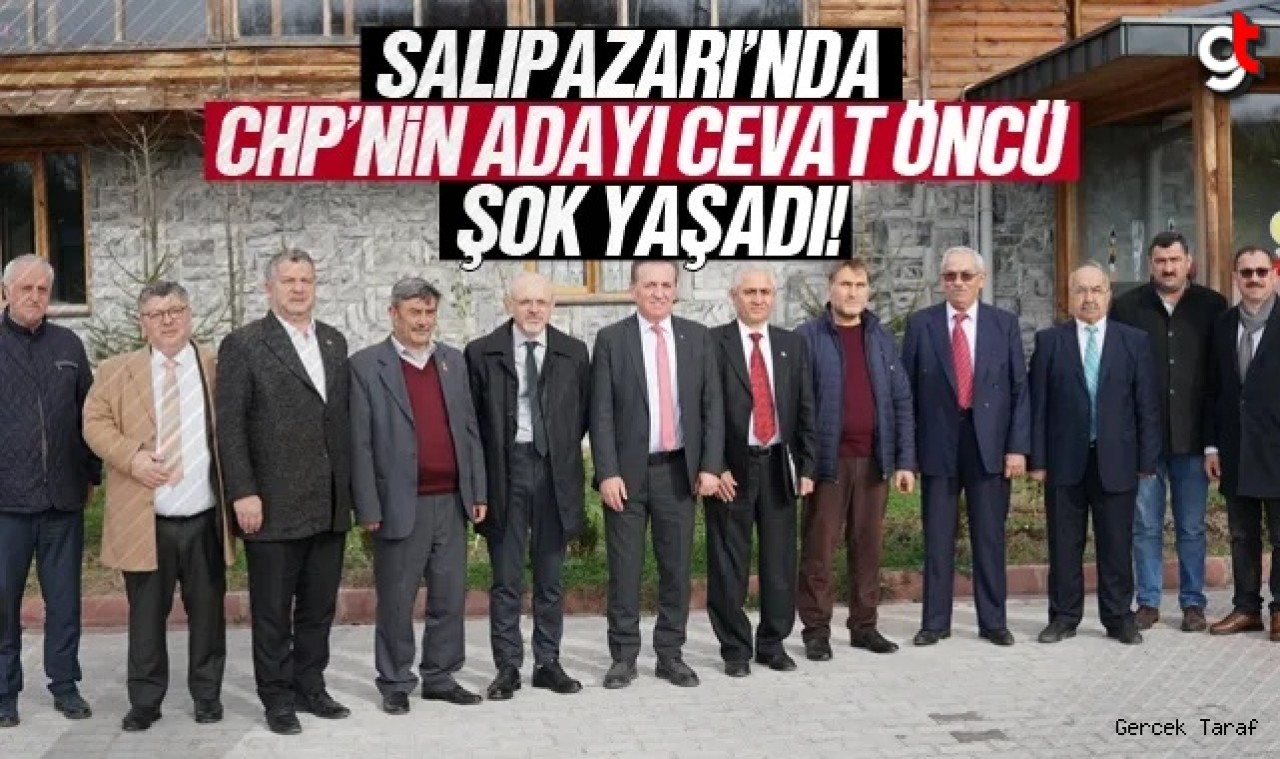 CHP'nin Samsun Büyükşehir Adayı Cevat Öncü, Salıpazarı'nda yalnız kaldı