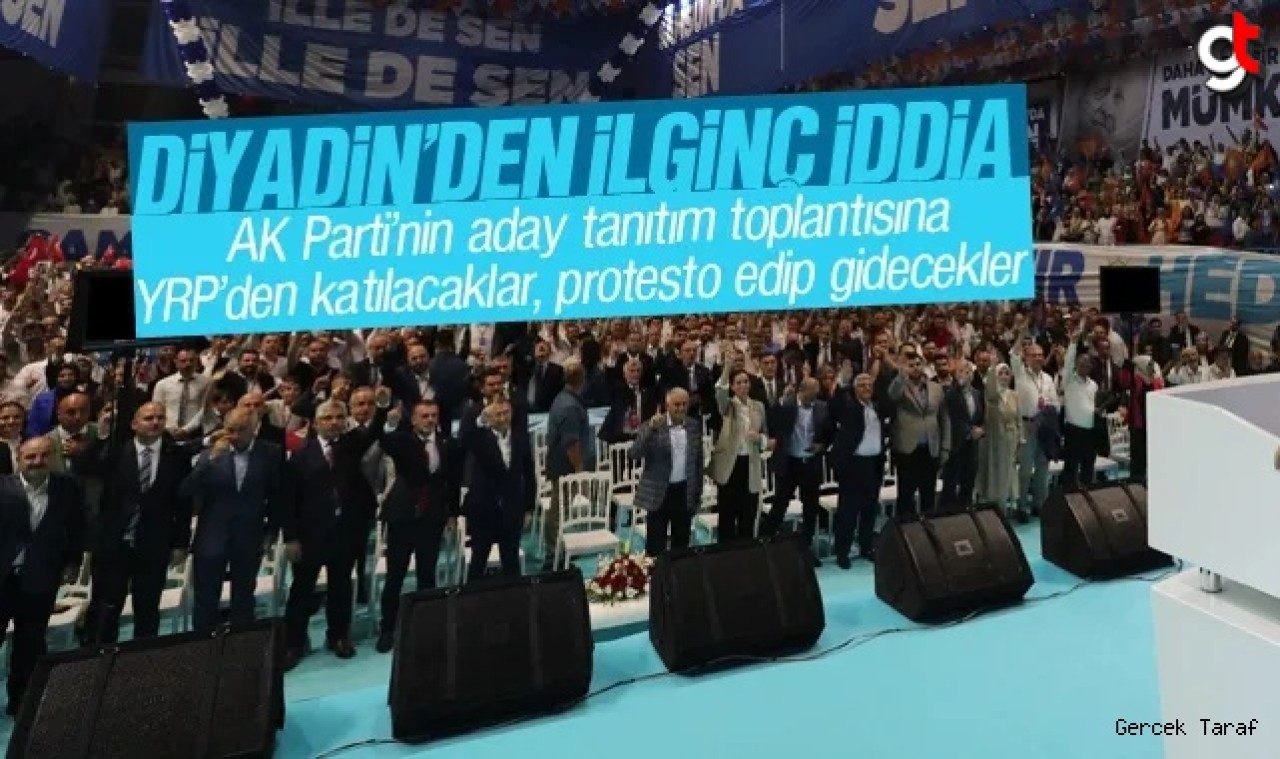 Samsun'da AK Parti'nin aday tanıtım toplantısına, YRP'den gelip protesto edecekler