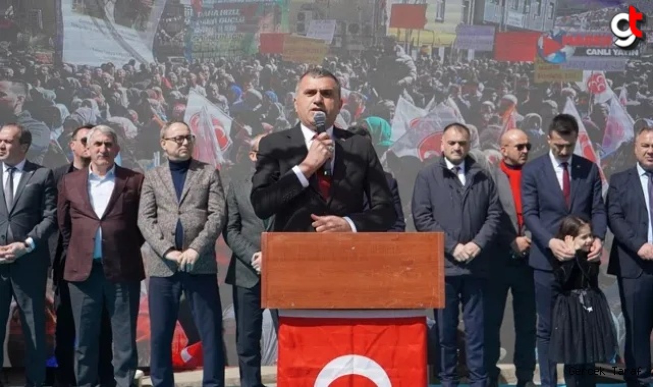 Büyük Salıpazarı Mitingi'nde yoğun kalabalık