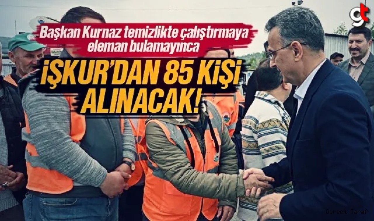 İlkadım Belediyesi’nde temizliğe eleman bulunamıyor