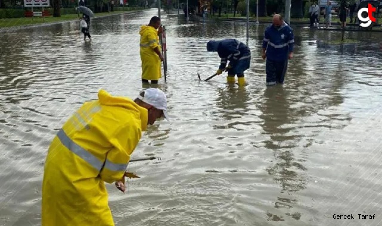 Samsun'da sağanak yağışın şiddeti belli oldu