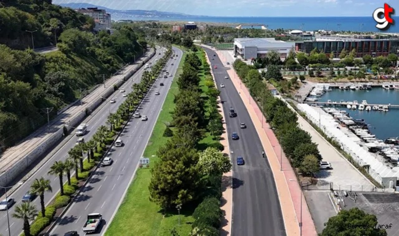 Samsun Atatürk Bulvarı'na yan yol yapılarak trafik azalacak