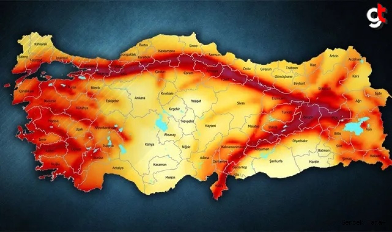 Türkiye Diri Fay Haritası Yenilendi, Türkiye Deprem Riski Bölgeler Yeniden Açıklandı