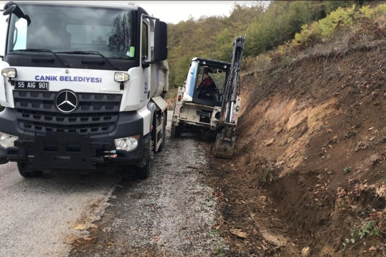 Başkan İbrahim Sandıkçı’dan Yol Hamlesi 