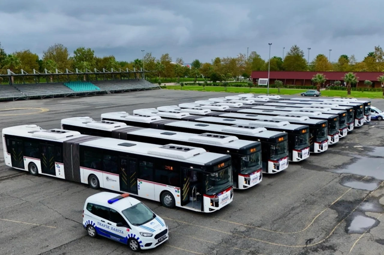 Samsun’da Toplu Taşımada Kullanılan Otobüs Sayısı 195 Oldu