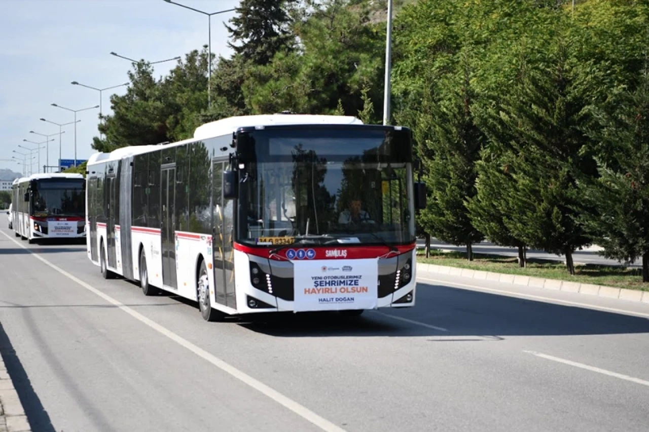 Samsun Büyükşehir Belediyesi’nin Yeni Otobüsleri Hizmete Giriyor