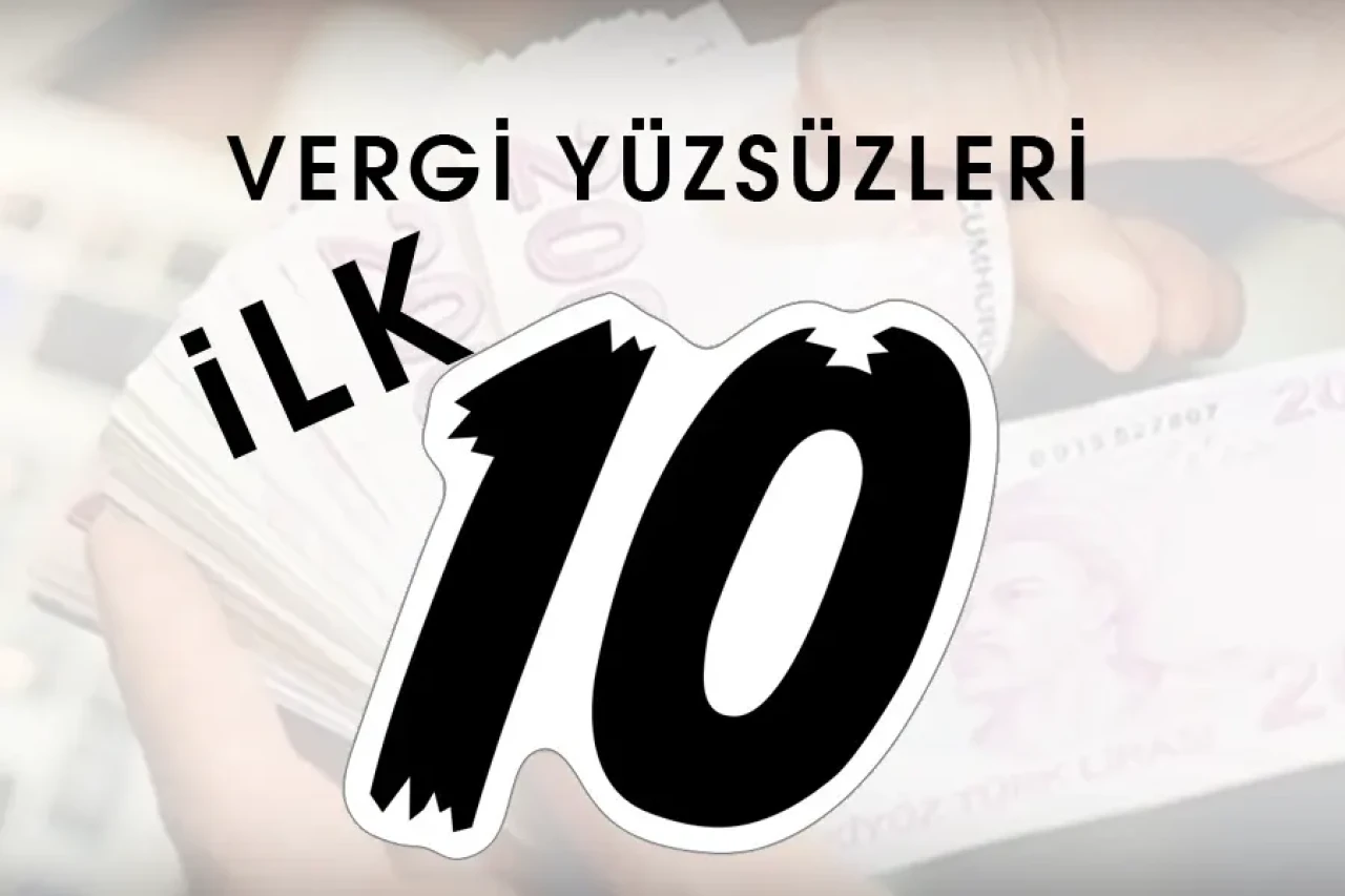 Türkiye'nin Vergi Borcunu Ödemeyen İlk 10 Şirketleri Listelendi