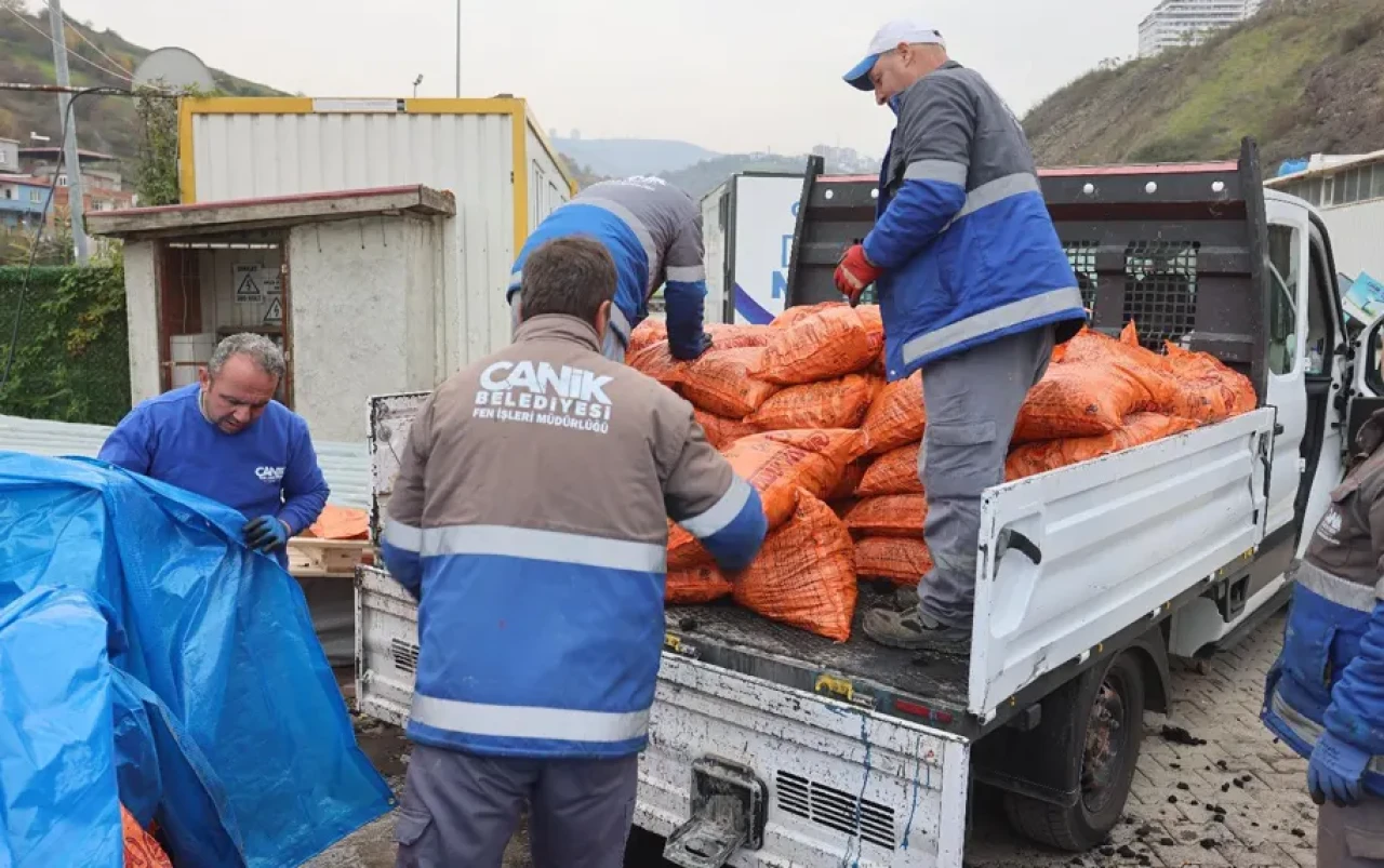 Canik Belediyesi’nden Kış Aylarına Destek: Isınma Yardımı