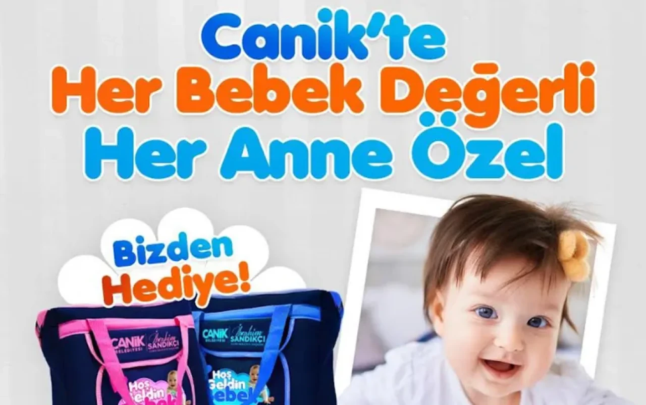 Canik Belediyesi’nden Anne Adaylarına Destek: Bebek Destek Paketi