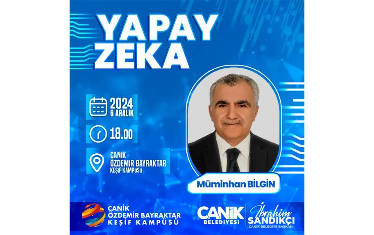 Canik’te Yapay Zekâ Eğitimi Başlıyor