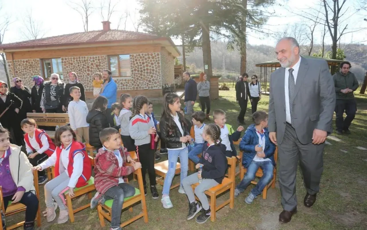 Canik Orman Okulu’nda Binlerce Öğrenciye Doğa Eğitimi