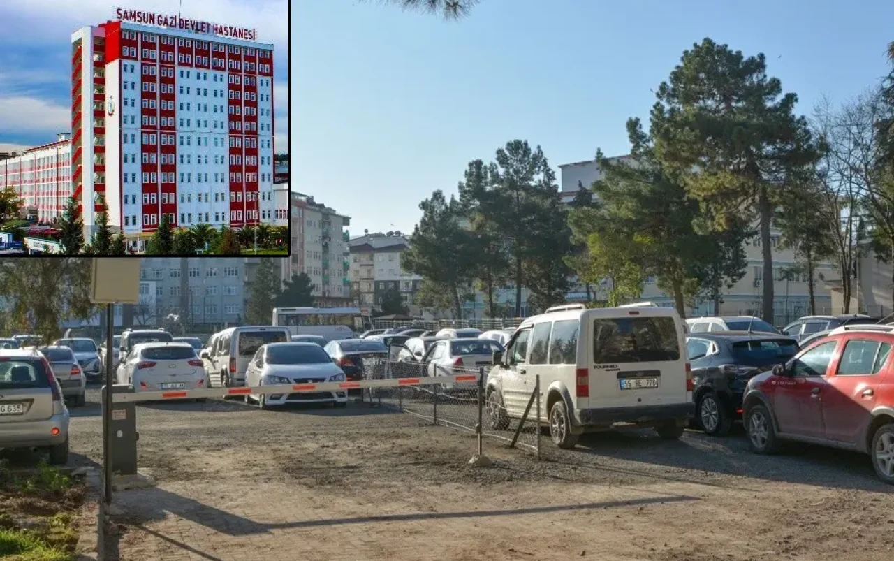 Samsun Gazi Devlet Hastanesi'nde 200 Araçlık Ücretsiz Otopark Açıldı