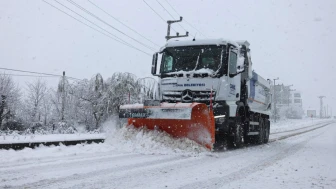 Samsun Canik'te Kar Temizliği Yapıldı