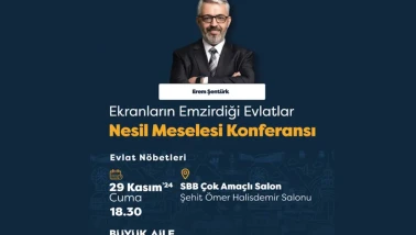 Erem Şentürk ile Nesil Meselesi Konferansı Samsun’da