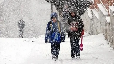 Samsun'da Okullar Tatil Edildi