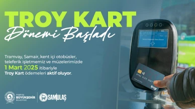 Samsun’da Ulaşım ve Müze Ödemelerinde Troy Kart Dönemi Başlıyor