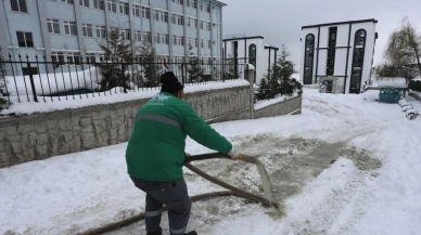 Canik'te Buzlanmaya Karşı Solüsyon Uygulaması