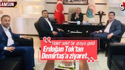 Erdoğan Tok, Necattin Demirtaş’ı Ziyaret Etti